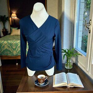 Ruti NEW Navy Blue Calliope Layered Top Size 1 Small NWT $209